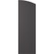 Ekena Millwork Americraft 5-Board (3 Batten) Wood Joined Board-n-Batten Shutters w/Ellipt Top, ARW401BE518X68SMH, PR ARW401BE518X68SMH - alternate 8